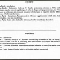 Dictionnaire des familles protestantes de Bordeaux au XVIIe siècle – Image 3