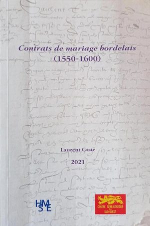 Contrats de mariages bordelais