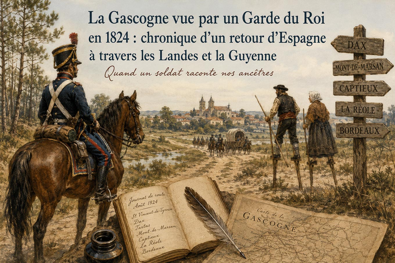 La Gascogne vue par un Garde du Roi